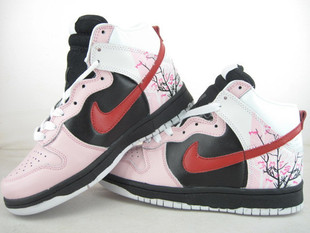 nike dunk high flowers