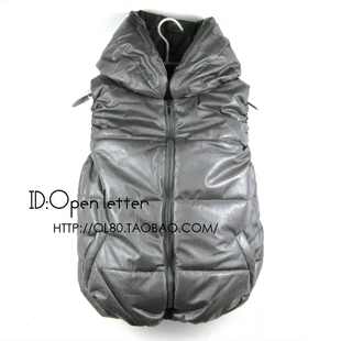 2012秋冬新品 欧美百搭荧光<em>亮面面包马甲</em>无袖