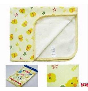 Nishimatsu baby yellow duck house plans waterproof changing mat / baby changing mat
