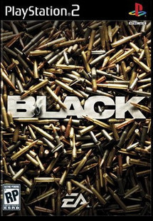 PS2游戏光盘 黑煞BLACK 美版 PS2游戏光碟