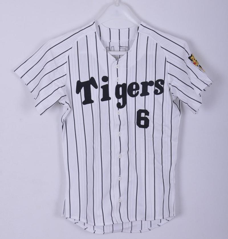 正品 日本棒球服 男女夏短袖棒球衫 t恤 阪神猛虎队 可配情侣款