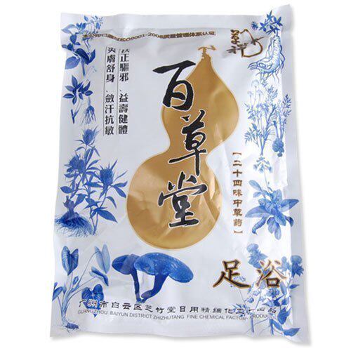足浴搭配 扶正驱邪 柔嫩肌肤 消除脚气 百草堂 100小包