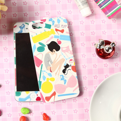 泡芙小姐卡通动漫周边iPhone5手机壳趣玩生活时光时尚塑料梦幻