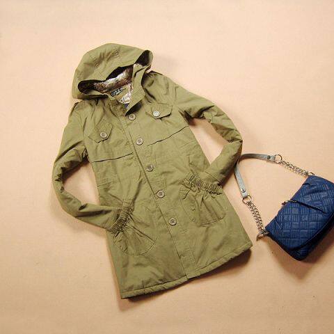 【服饰<em>搭配</em>】<em>长毛衣</em>+<em>围巾</em>+显瘦棉服 寒冬保暖