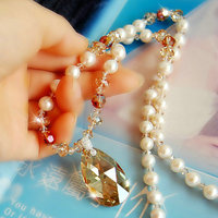 永恒的爱水晶毛衣链长款项链璀璨闪耀情人节礼