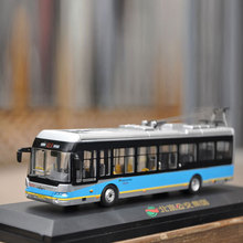 103路电车电尼 1:64 单机简装 北京公交车模 限
