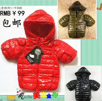 冬新款外贸原单童装欧美大牌儿童<em>加厚棉马甲</em>男