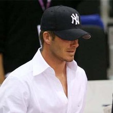 包邮贝克汉姆同款<em>NY</em>帽子女韩版春夏男士户外