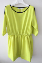 【荧光黄绿色连衣裙】最新最全荧光黄绿色连衣