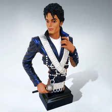 美式人物摆设 迈克尔杰克逊雕像 酒柜装饰品 摆