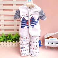 婴儿冬装清仓特价男女宝宝保暖内衣纯棉婴幼儿