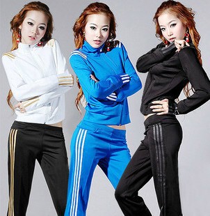 正品阿迪ADIDAS<em>女款</em>秋装<em>三叶草</em>女套装女士长