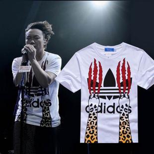香港专柜代购 陈奕迅2013 三叶草 adidas 豹纹