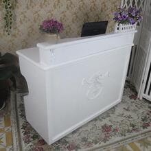 式田园 电脑收银台 烤漆吧台 超市前台 服装店