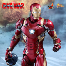 HT HOTTOYS 美国队长3 内战 钢铁侠 MK46 合