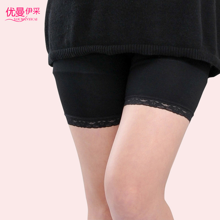 <em>孕妇</em>安全裤 防走光安全托腹短裤 大码<em>打底短裤</em>