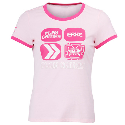 <em>鸿星尔克</em>正品女装<em>女士t恤</em>短袖纯棉圆领短袖T恤