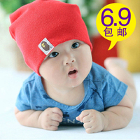 韩版婴幼儿童帽子冬天宝宝小孩套头帽男童女童