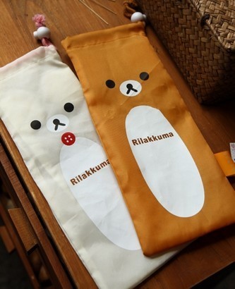 日单轻松熊 日本轻松熊 防水雨伞套雨伞袋内衣