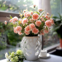 【仿真康乃馨花头】最新最全仿真康乃馨花头