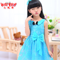 <em>女童</em>连衣裙2014夏装儿童<em>裙子11岁</em>12岁13岁大