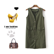 【时尚<em>女马甲长版</em>夏季】_女装价格_最新最全