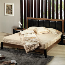 式现代家具 双人床后现代双人婚床 酒店皮床 简