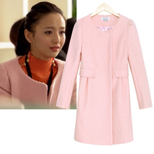 【粉红色呢子大衣】最新最全粉红色呢子大衣 