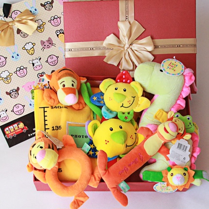 包邮婴儿礼盒新生儿礼盒满月百日用品套装宝宝