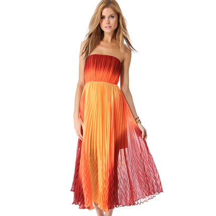 欧美外贸A+O新款抹胸长裙<em>绯闻女孩</em>Alice <em>Oliv</em>