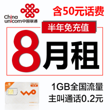【低月租联通手机卡】最新最全低月租联通手机
