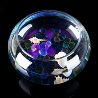 超白乌龟缸-白透明玻璃花瓶创意鱼缸5折!玻璃