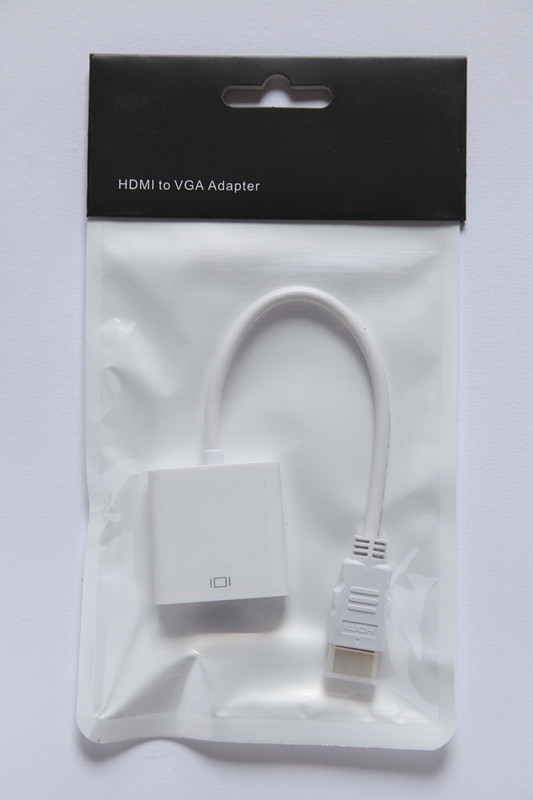 HDMI转VGA转换器视频高清线英菲克小米盒子