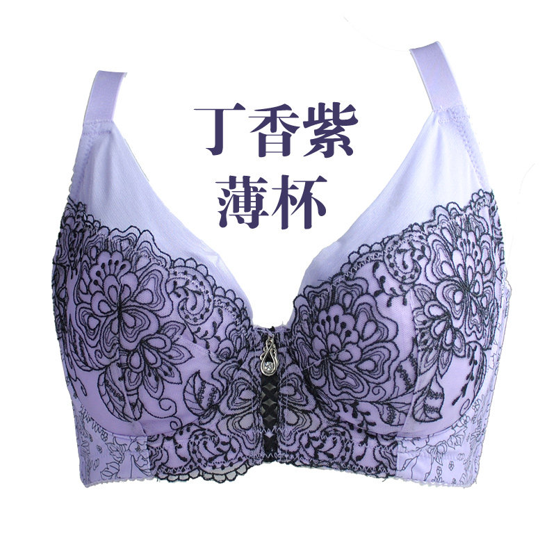 帕芙兰大码<em>文胸</em>薄款<em>女大杯文胸</em>全罩杯调整型聚