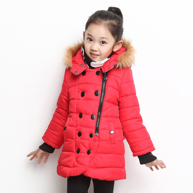 2013冬天韩版女童装 <em>儿童外套</em>学生<em>加厚</em>连帽棉