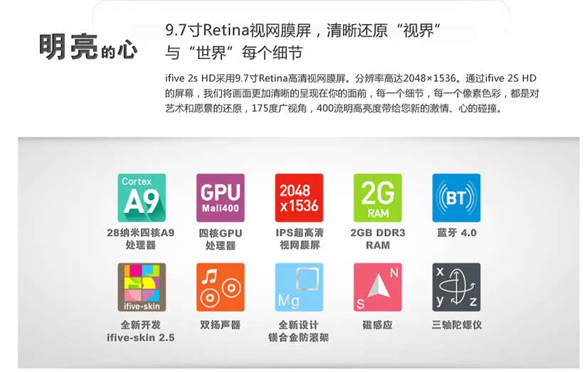Планшет Fnf Ifive 2S HD 16GB 9.7 Планшет Fnf Ifive 2S HD 16GB 9.7