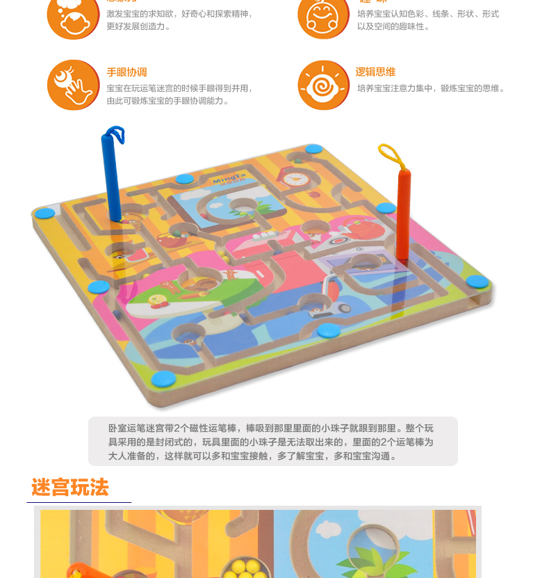 Игра-лабиринт Ming tower a8127 Игра-лабиринт Ming tower a8127