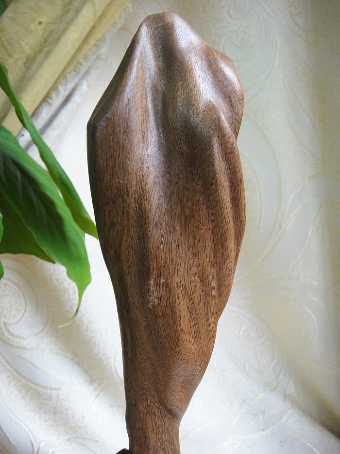 印尼沉香雕件普陀山观音菩萨梵音洞 婷婷玉立