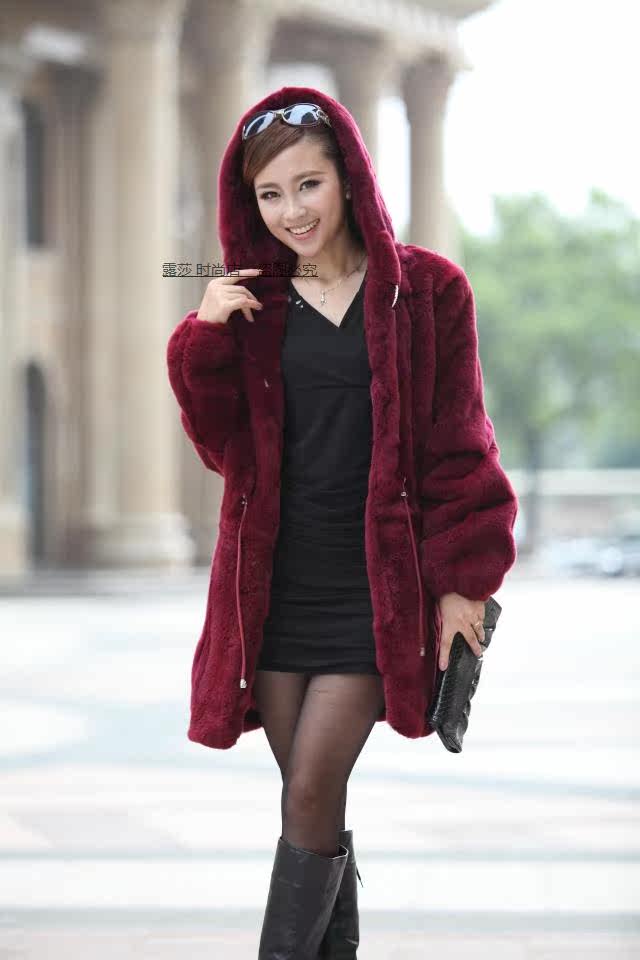 天猫 淘宝商城热卖2012新款女装<em>皮草外套獭兔</em>