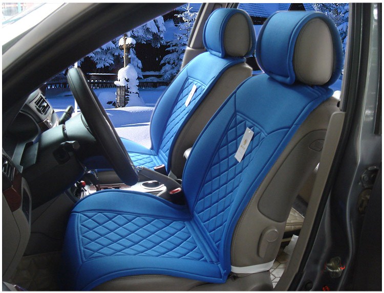 【北极人正品冬季12v汽车电加热坐垫碳纤维远