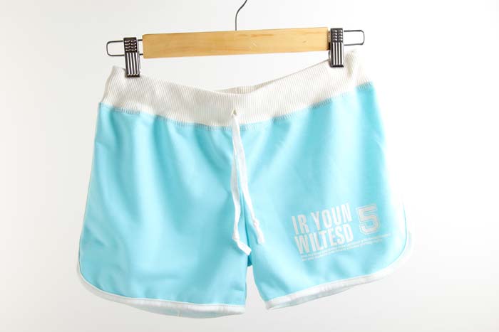 2014夏装新款韩版女士休闲运动棉质短裤衩15