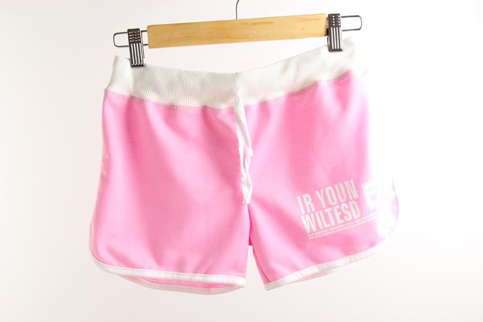 2014夏装新款韩版女士休闲运动棉质短裤衩15