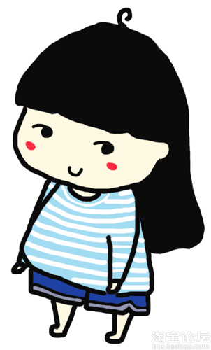 手绘小人,手绘小人图片,手绘漫画小人,手绘q版小人简 ...