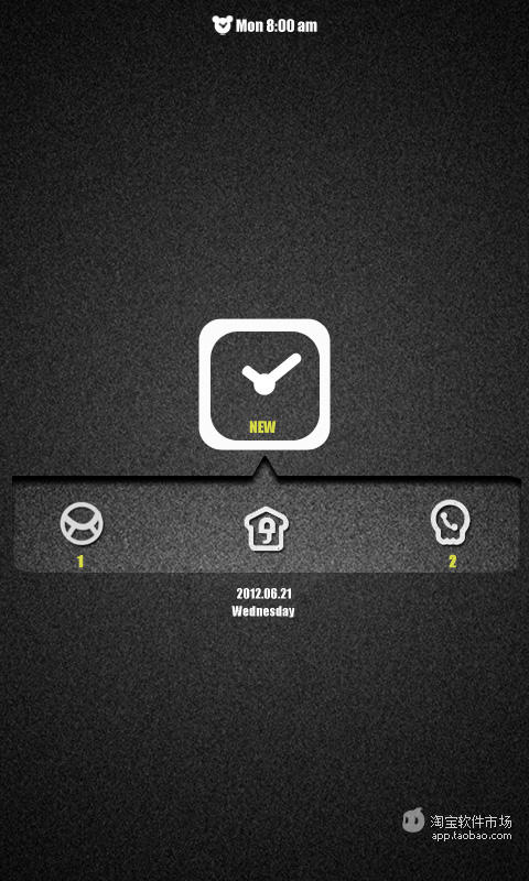 免費下載個人化APP|GO锁屏主题黑色简洁 app開箱文|APP開箱王