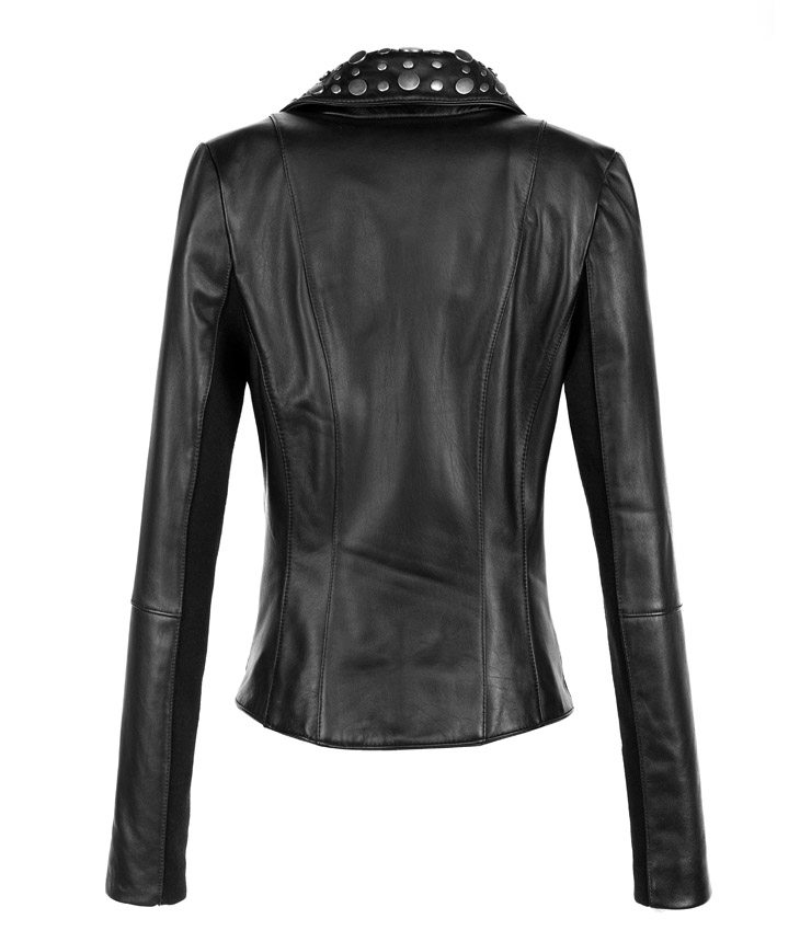 authentic women leather jacket