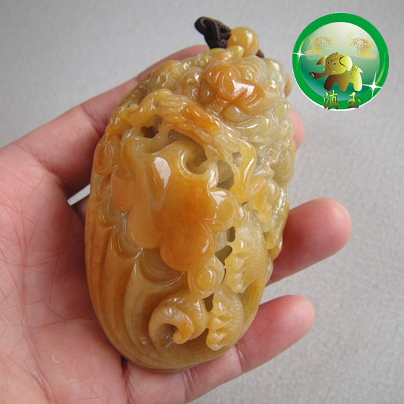 腾冲【滇玉】牌 腾越琼玉翡翠坊 万事如意貔貅手玩件 手把件
