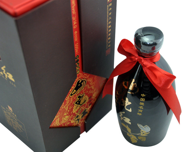 绍兴黄酒【正品促销】<em>女儿红</em>500ml<em>十二年</em>牡丹