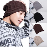 韩版保暖护耳男女款针织毛线帽