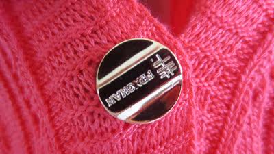 【2013秋冬新款 <em>树叶花</em>镂空甜美日系V领长袖