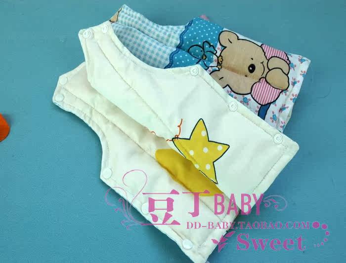 新品上市 天然<em>棉花宝宝</em>棉<em>马甲</em>/手工制作纯棉婴